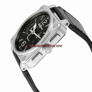 Bell & Ross Aviation BR0394-BL-SI/SCA