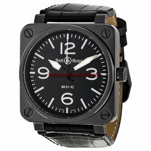 Bell & Ross Aviation BR0192-BL-CER/SCR
