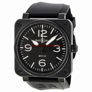Bell & Ross Aviation BR0192-BL-CER/SRB