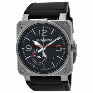 Bell & Ross Vintage BR0397-BL-SI-SCA