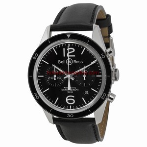 Bell & Ross Vintage BRG126-BL-BE/SCA