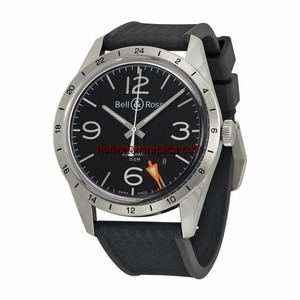 Bell & Ross Vintage BRV123-BL-GMT-SRB