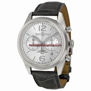 Bell & Ross Vintage BRG126-WH-ST/SCR