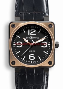 Bell & Ross BR 01 92 Pink Gold & Carbon (BR0192BICOLOR)