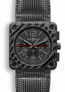 Bell & Ross BR 01 94 Carbon Fiber Phantom Chronograph (BR0194CAFIBERPH)