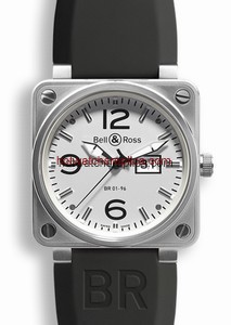 Bell & Ross BR 01 96 Grande Date (BR0196WHST)