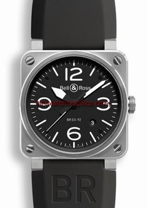 Bell & Ross BR 03 92 Steel (BR0392BLST2)