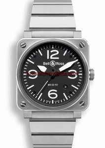 Bell & Ross BR 03 92 Steel (BR0392BLSTSST)