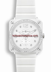 Bell & Ross BR S White Ceramic Diamond (BRSWHCPHLGDSCE)