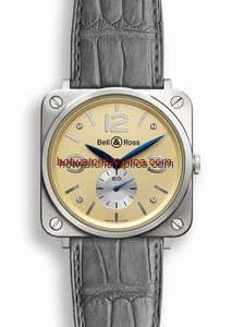 Bell & Ross BR S White Gold (BRSWHGOLDIVORYD)