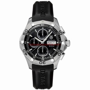 TAG Heuer Aquaracer Calibre 16 Day-Date Chronograph Black Rubber (CAF2010.FT8011)