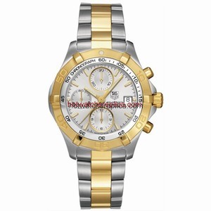 TAG Heuer Aquaracer Calibre 16 Chronograph Two Tone Bracelet (CAF2120.BB0816)