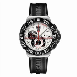 TAG Heuer Formula 1 Quartz Chronograph Grand Date White / Rubber (CAH1011.FT6026)