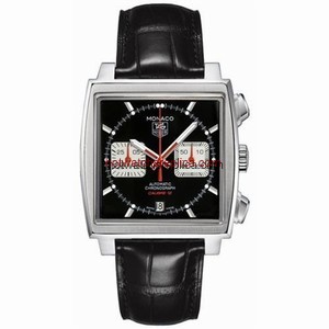 TAG Heuer Monaco Calibre 12 Black / Silver (CAW2114.FC6177)