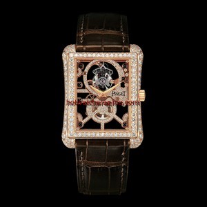 Piaget Emperador Tourbillon Skeleton Pink Gold Diamond (G0A31047)