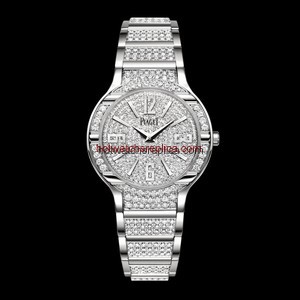 Piaget Polo 32 Quartz White Gold Full Diamond (G0A36234)