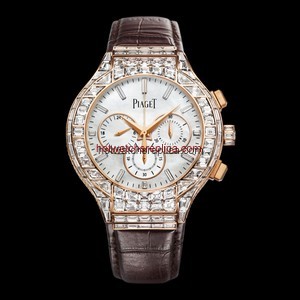 Piaget Polo 44 Chronograph Pink Gold Diamond (G0A38102)