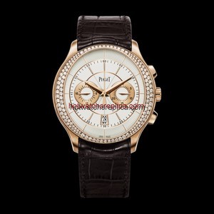 Piaget Gouverneur Chronograph Pink Gold Diamond (G0A39115)