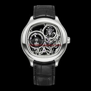 Piaget Emperador Coussin Tourbillon Skeleton White Gold (G0A40041)
