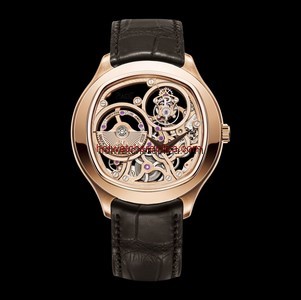 Piaget Emperador Coussin Tourbillon Skeleton Pink Gold (G0A40042)