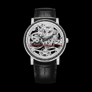 Piaget Altiplano Skeleton White Gold Black Diamonds (G0A40225)
