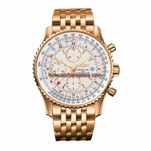 Breitling Navitimer World Red Gold / Bracelet / Silver (H2432212.G664.426H)