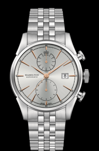 Hamilton Spirity of Liberty Chronograph Automatic Gold Bracelet (H32416181)
