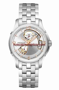 Hamilton Jazzmaster Open Heart 40mm Silver Dial Bracelet (H32565155)