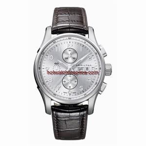 Hamilton Jazzmaster Maestro Chrono Automatic 45mm Silver Dial (H32716859)