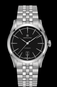 Hamilton Spirit Of Liberty Auto Black Bracelet (H42415031)