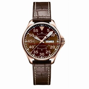 Hamilton Khaki Aviation Pilot PVD Gold (H64445595)