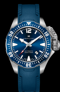 Hamilton Frogman Auto Blue Strap (H77705345)