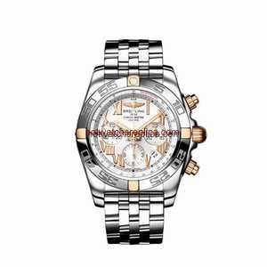 Breitling Chronomat 44 Two Tone Minor / Silver (IB011012.A692)