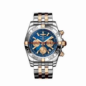 Breitling Chronomat 44 Two Tone Minor / Blue (IB011012.C790)