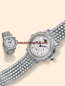 IWC Destriero Scafusia White Gold White / Diamonds / Bracelet (IW1868-23)