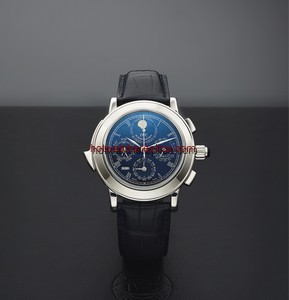 IWC Destriero Scafusia Platinum / Blue / English (IW1868-10)