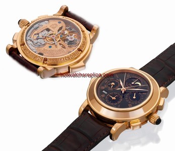 IWC Destriero Scafusia Red Gold / Black / English (IW1868-11)
