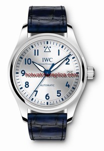 IWC Pilot's Watch 36 Silver / Blue (IW3240-03)