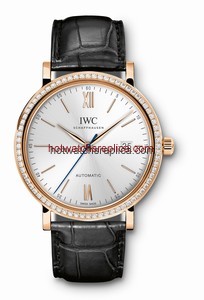 IWC Portofino Automatic Red Gold Diamond Bezel (IW3565-15)