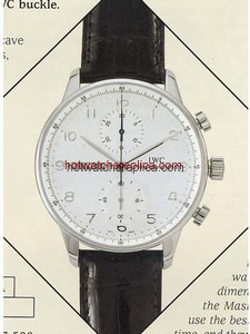 IWC Portuguese Chrono-Automatic White Gold / Silver (IW3714-05)