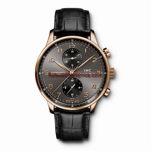 IWC Portuguese Chrono-Automatic Red Gold / Ardoise (IW3714-82)
