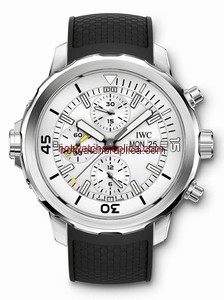 IWC Aquatimer Chronograph Silver / Rubber (IW3768-01)