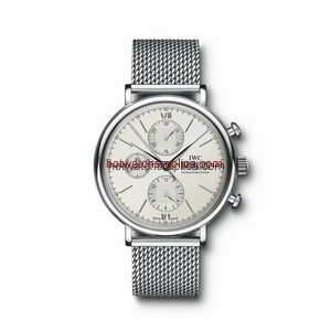 IWC Portofino Chronograph Silver / Milanese (IW3910-09)