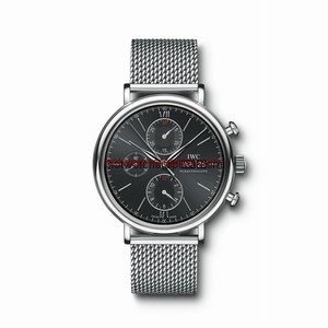 IWC Portofino Chronograph Black / Milanese (IW3910-10)
