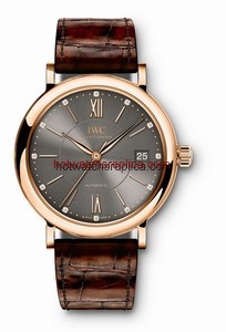 IWC Portofino Midsize Automatic Red Gold / Ardoise (IW4581-06)
