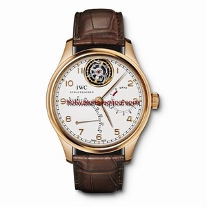 IWC Portuguese Tourbillon Myst&egrave;re R&eacute;trograde Red Gold (IW5044-02)