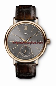 IWC Portofino Hand-Wound Eight Days Red Gold / Ardoise (IW5101-04)