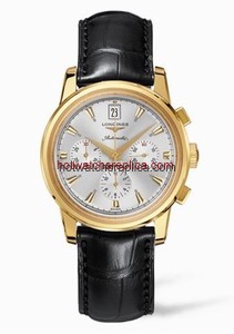 Longines Conquest Heritage Chronograph Yellow Gold (L1.641.6.72.4)