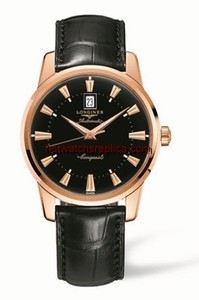 Longines Conquest Heritage 40mm Pink Gold Black (L1.645.8.52.4)
