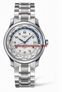 Longines Master Collection Worldtime Silver Bracelet (L2.631.4.70.6)